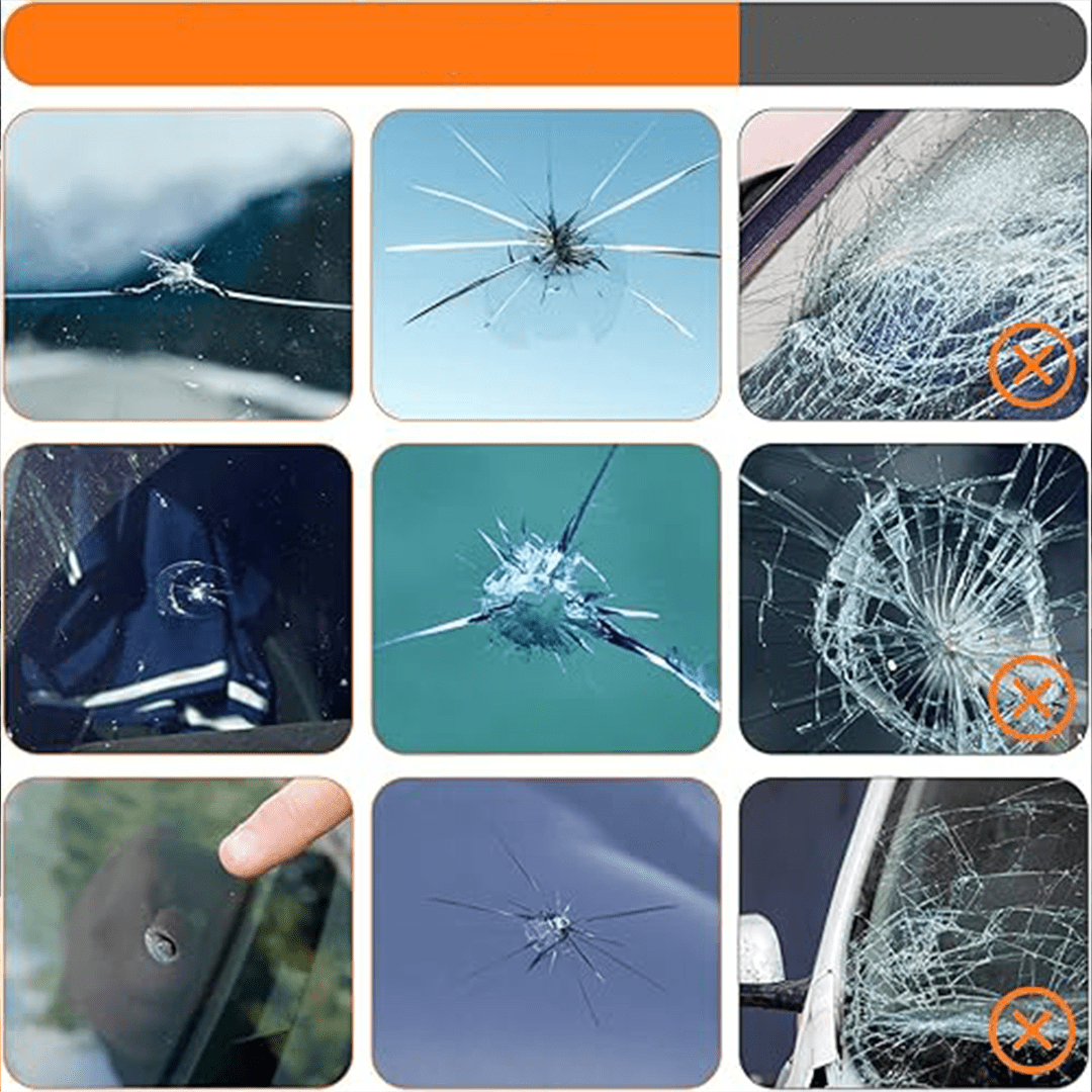 Crack Fix Pro Windshield Crack Repair Kit, for removing scratches - Image 4